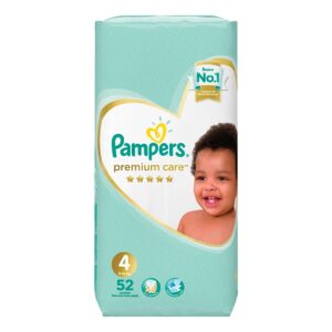 Pampers Premium Care Maxi Size 4 52 Pack