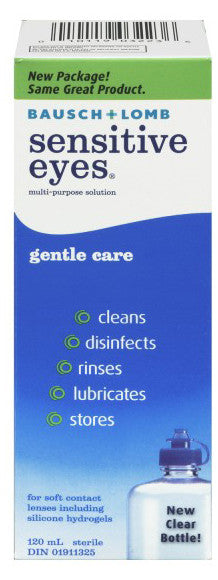 Bausch & Lomb Multi-Purpose Contact Lens Solution 120ml