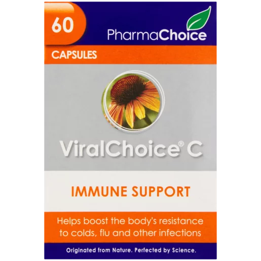 Viral Choice Vitamin C Capsules 60