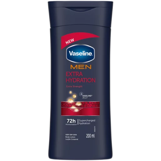 Vaseline Men Extra Strength Lotion 200ml
