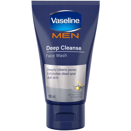 Vaseline Men Face Wash Deep Cleanse 100ml