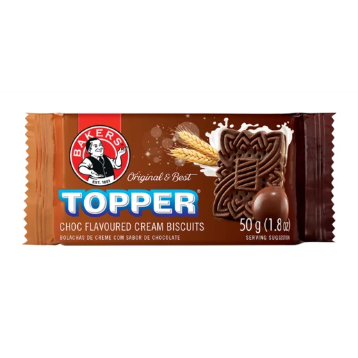 Topper Chocolate Flavoured 50g