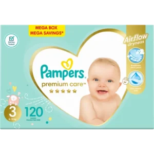 Pampers Premium Care Size 3 Mega Box 120
