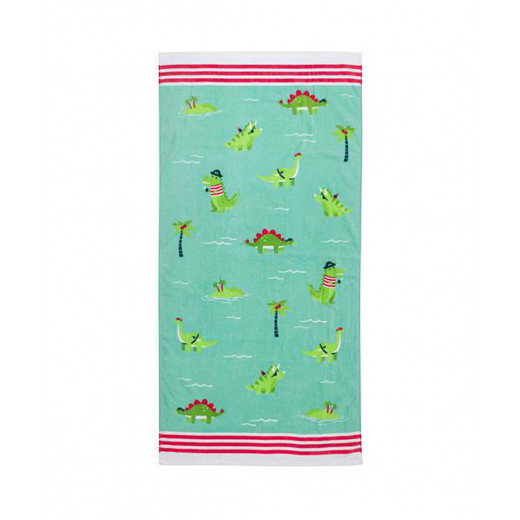 SJ Beach & Bath Towel Dino