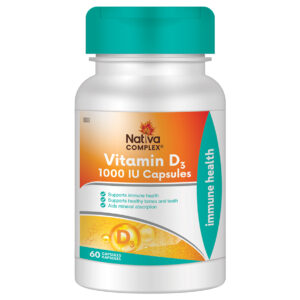 Nativa Complex Vitamin D3 1000IU Capsules 60