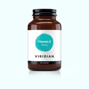 Viridian Natural Vitamin E 400 Capsules - 90 Pack