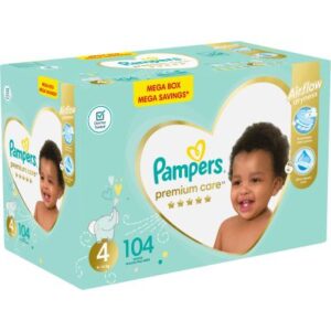 Pampers Premium Care Maxi Size 4 Mega Box 104