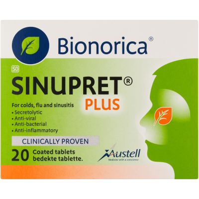 Sinupret Plus Tablets 20