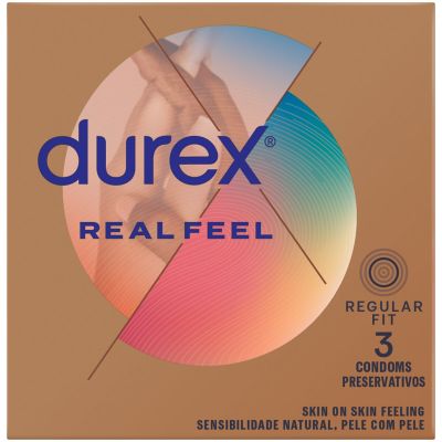 Durex Real Feel Condoms 3 Pack