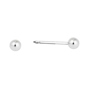 Studex 3mm Baby Ball Stainless Steel Short Post Earring