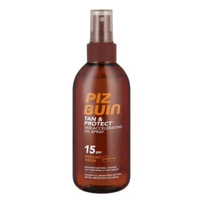 Piz Buin Tan & Protect Sunscreen SPF15 150ml