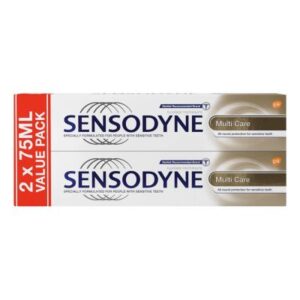 Sensodyne Toothpaste Multicare Twin Pack 2x75ml