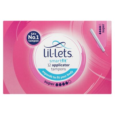Lillets Tampons Super Applicator 12 Pack