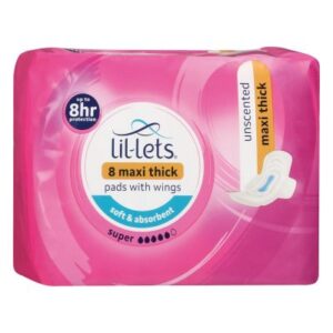 Lil-Lets Unscented Pads 8 Pack