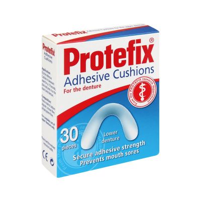 Protefix Cushions Lower Denture 30 Pieces