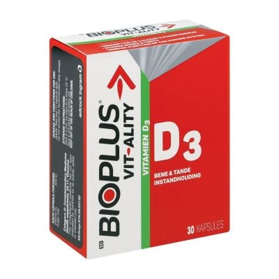 Bioplus Vit-ality D3 Capsules 30 Pack