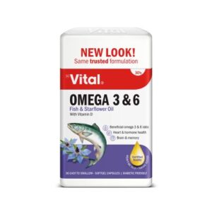 Vital Omega 3&6 Capsules 30