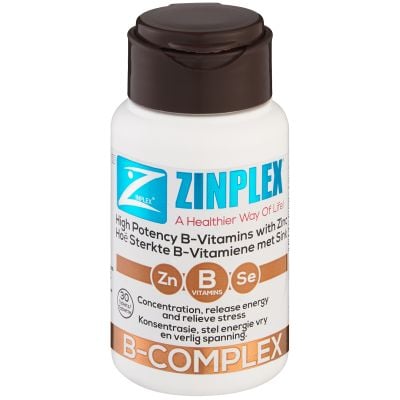 Zinplex B-Complex Tablets 30 Pack