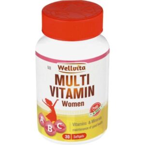 Wellvita Multivitamin Woman Capsules 30