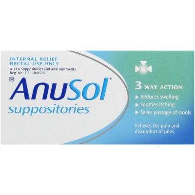 Anusol Suppositories Pack of 12