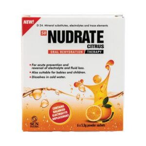 Nudr8 Citrus Rehydrate 20 Sachets