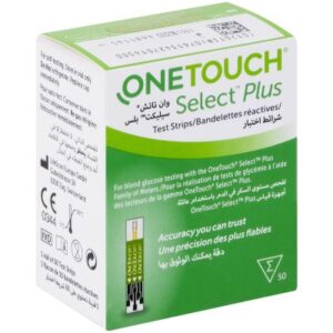 OneTouch Select Plus Blood Glucose Test Strips 50