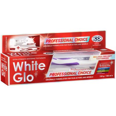 White Glo Professional Choice Toothpaste 100ml