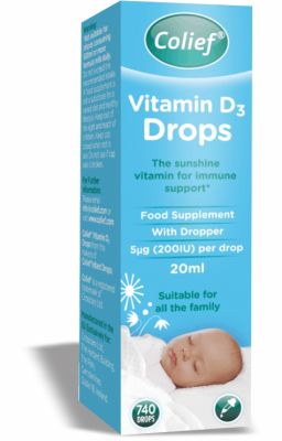 Colief Vitamin D3 Drops 20ml