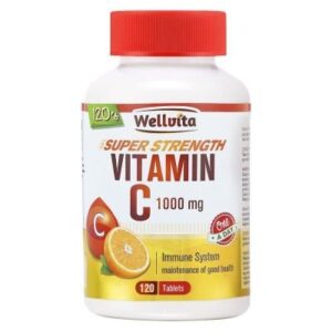 Wellvita Vitamin C 1000mg Capsules 120 Pack