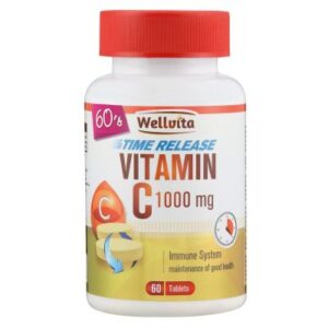 Wellvita Vitamin C 1000mg 60 Tablets