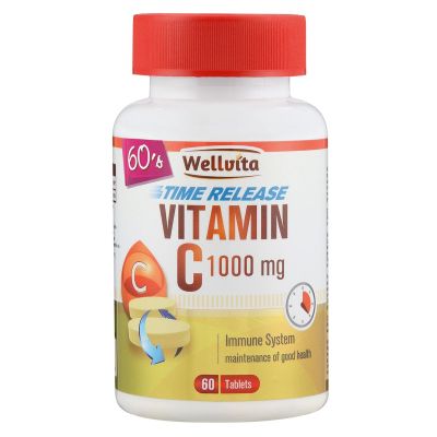 Wellvita Vitamin C 1000mg 60 Tablets