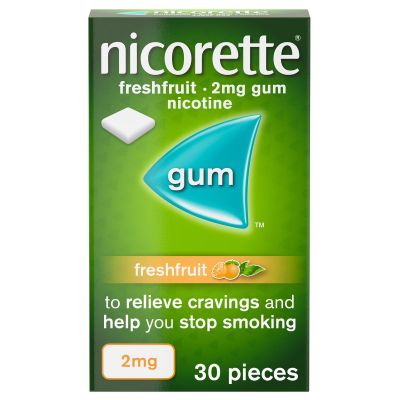 Nicorette Freshfruit 2mg Chewing Gum 30 Pack
