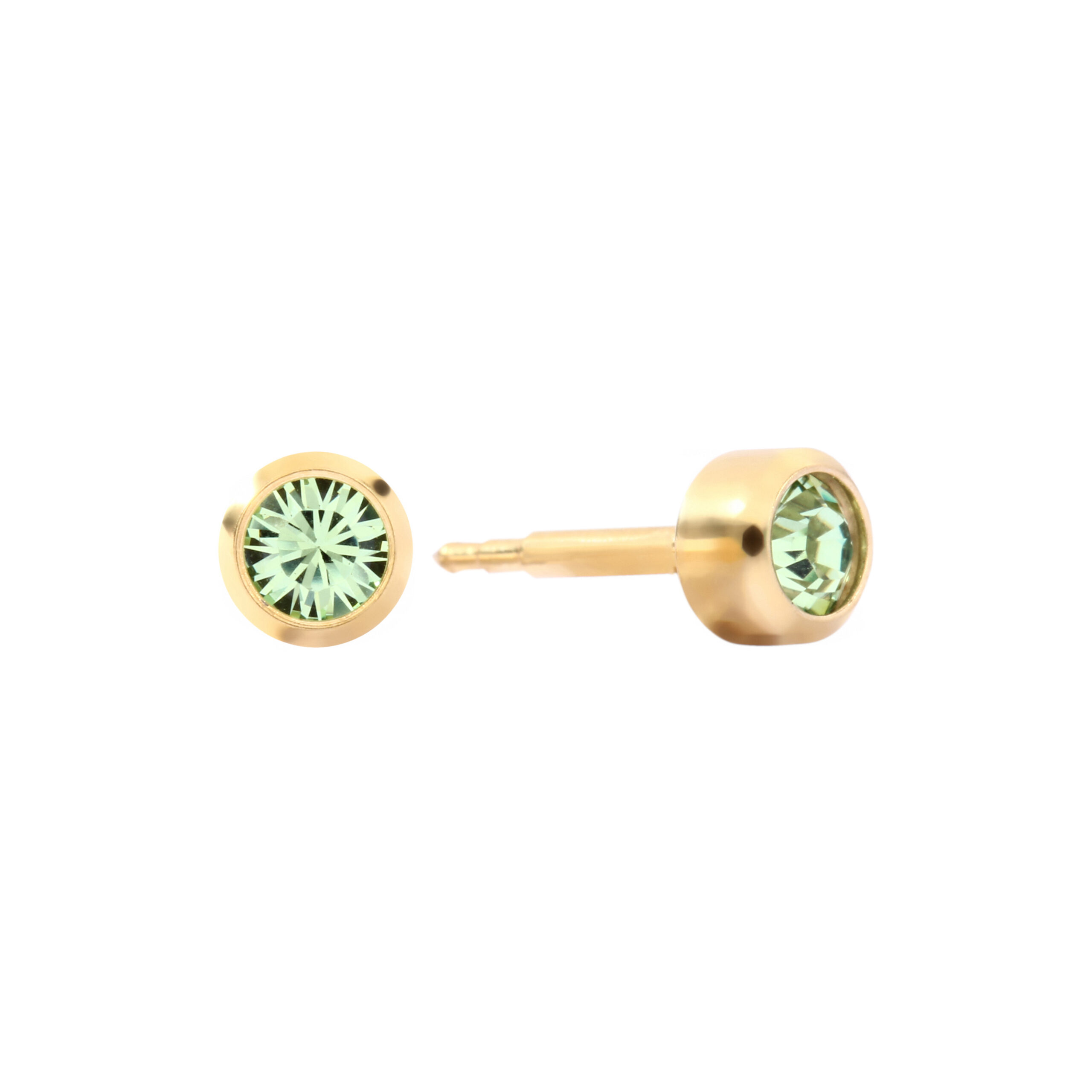 Studex Select Regular Gold Plated August Piercing Bezels Unit