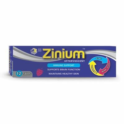 Zinium Berry Effervescent 12 Tablets