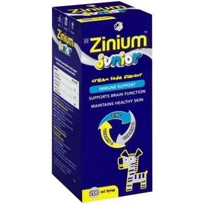 Zinium Junior Syrup 200ml
