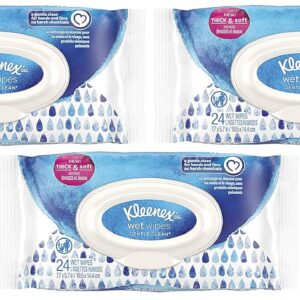 Kleenex Hygiene Cleansing Wipes 24 Pack