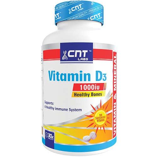 CNT Vitamin D3 1000 IU 30 Capsules