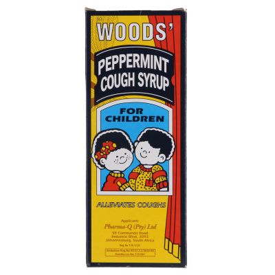 Woods Peppermint Cough Syrup Children 50ml