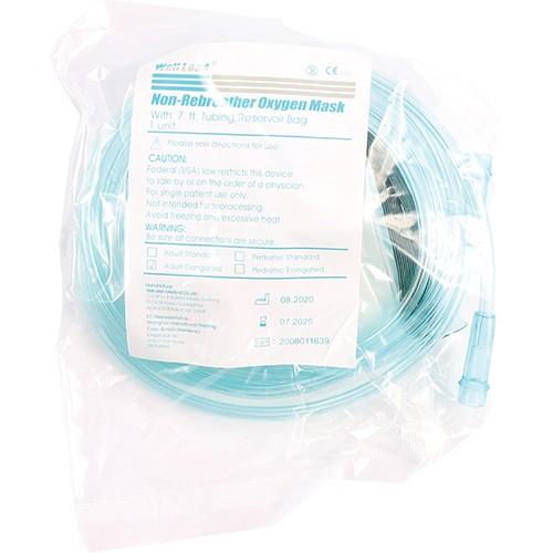Oxygen Mask Non-Rebreather Adult