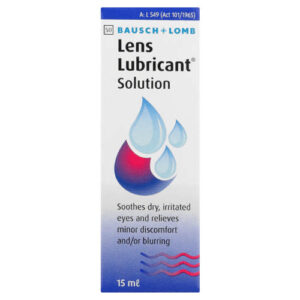 B&L Lens Lubricant Solution 15ml
