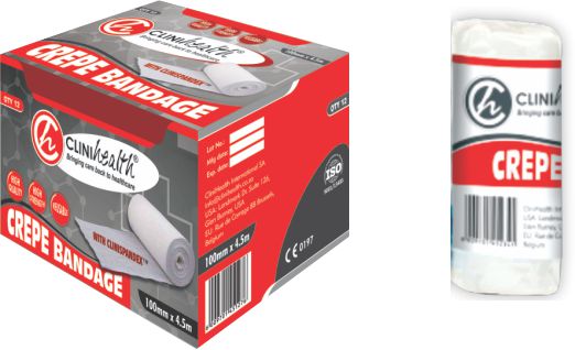 Sere-Crepe Elastic Crepe Bandage 100mm x 4.5m