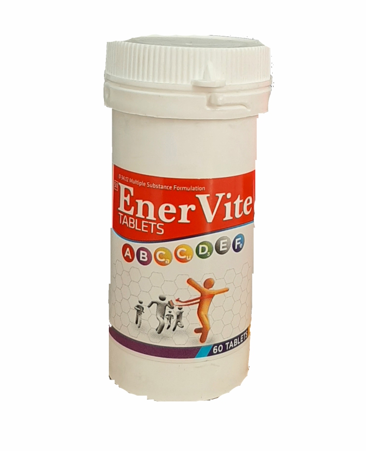Enervite Tablets 60 Pack