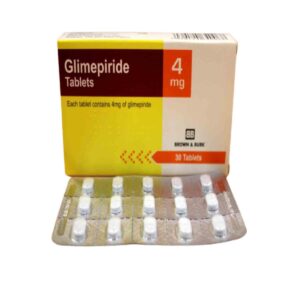 Accord Glimepiride 4 mg Tablets 30 Pack