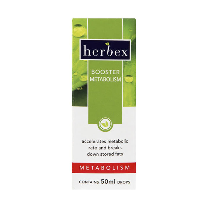 Herbex Boost Metabolism Capsules 50 Pack
