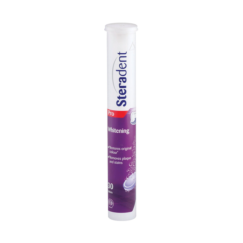 Steradent Pro Whitening Tablets 30