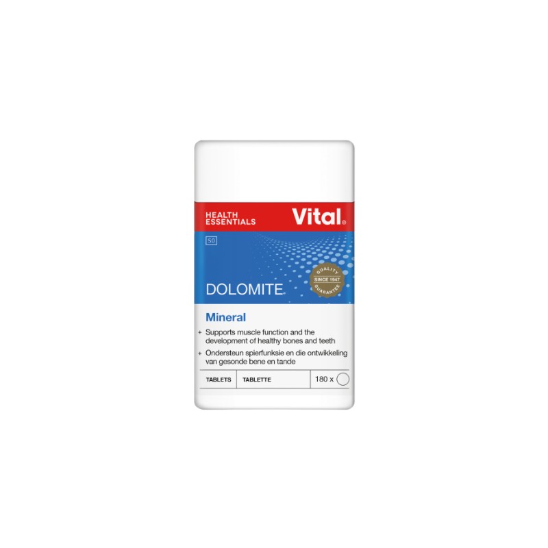 Vital Dolomite 427mg Tablets 180 Pack