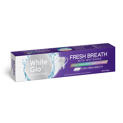 White Glo Fresh Breath Toothpaste 75ml