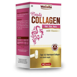 Wellvita Collagen Hair, Skin, Nail Capsules 60
