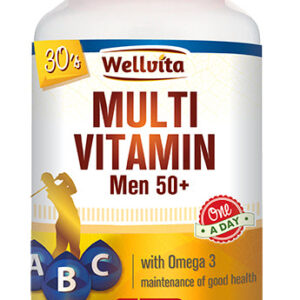 Wellvita Multivitamin for Men 50+ Capsules 30 Pack