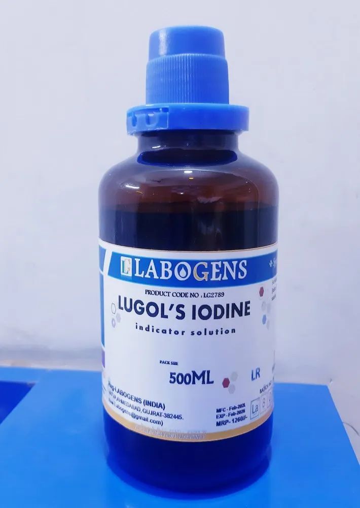 Lugol's Iodine Solution 500 Millilitres